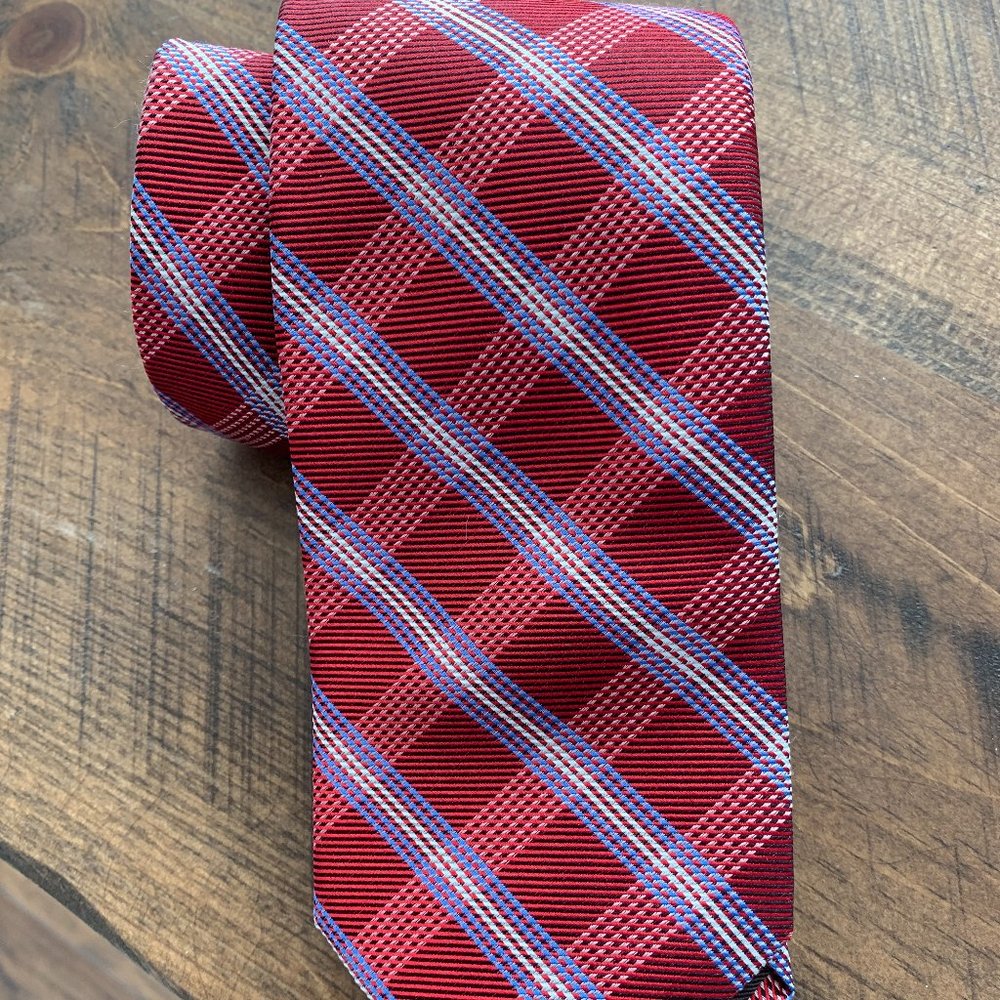 ROBERT TALBOTT Best of Class Check Silk Tie